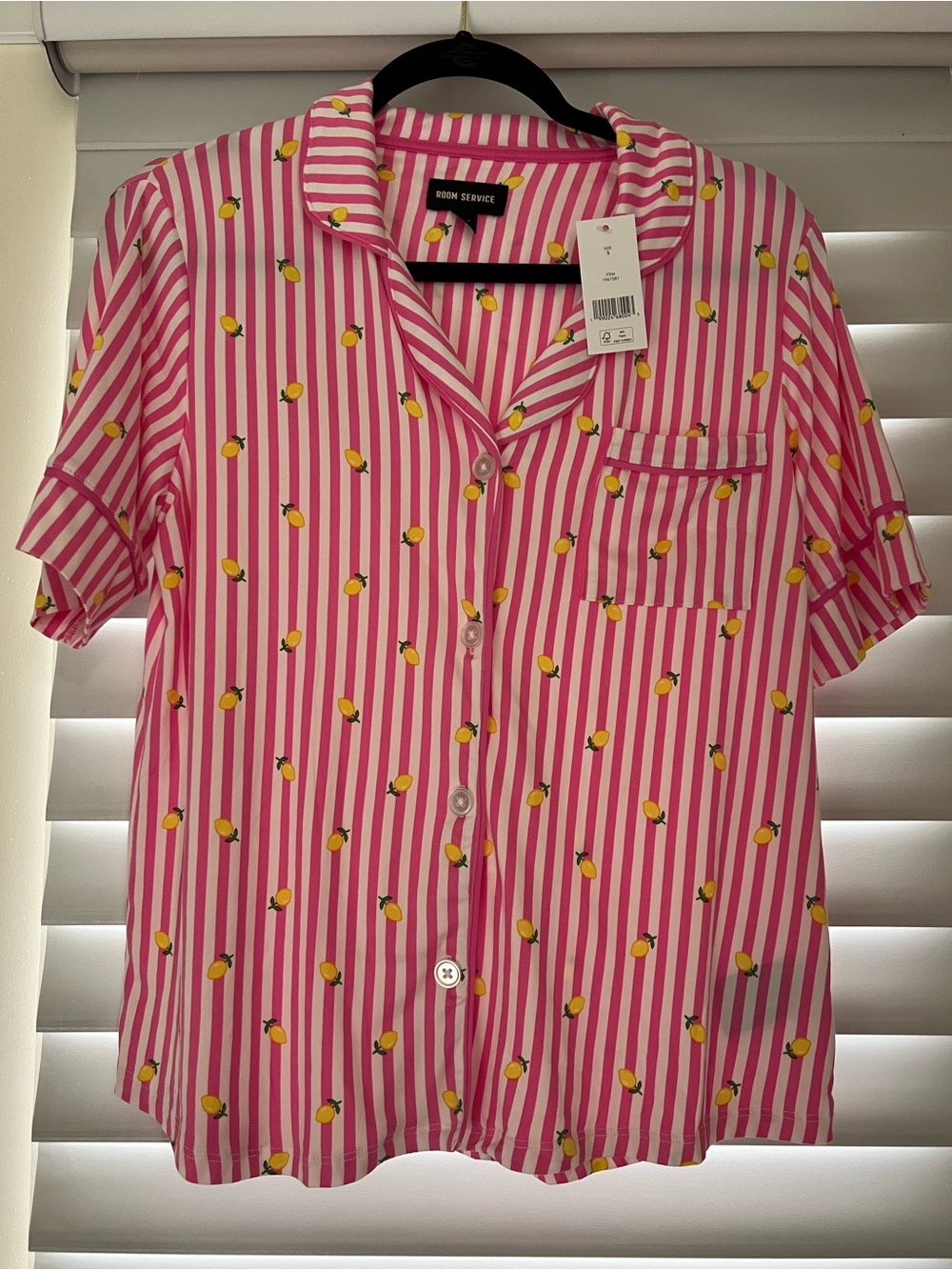 NWT WOMENS ROOM SERVICE PAJAMA TOP